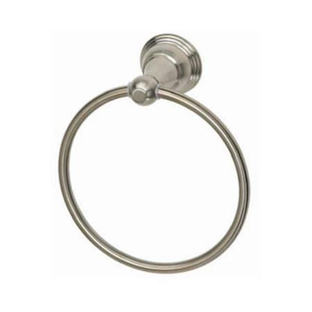 Convenience Concepts HomePointe Vint Towel Ring, Matte Black HI3237014